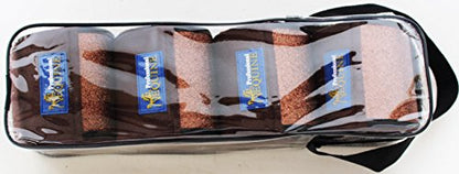 10x5 Horse Tack Grooming Glitter Leg set of 4 Polo Wrap Fleece 95F05