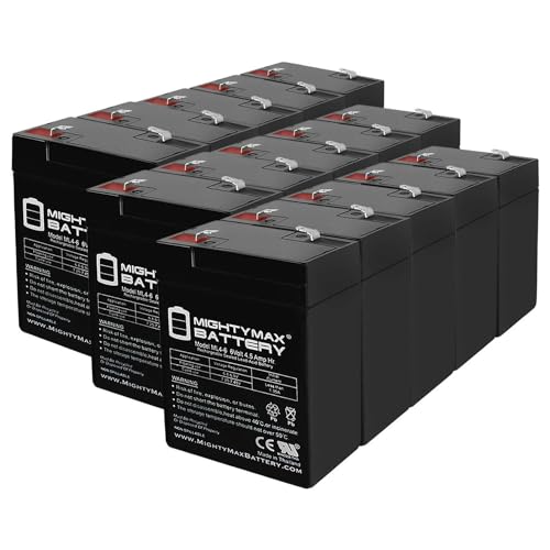 Mighty Max Battery 6V 4.5AH SLA Battery Replacement for Zareba SB3-15 Pack - size: 15 Pack