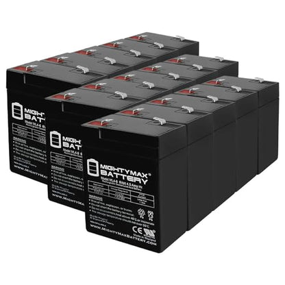 Mighty Max Battery 6V 4.5AH SLA Battery Replacement for Zareba SB3-15 Pack - size: 15 Pack