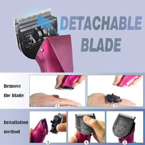 Adjustable 5 in 1 Blades Compatible with WAHL Arco,Bravura - color: Black