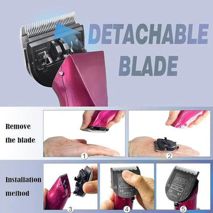 Adjustable 5 in 1 Blades Compatible with WAHL Arco,Bravura - color: Black