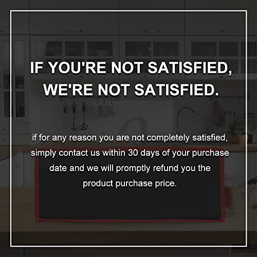 Bodaon Insulated Pizza Delivery Bag, 20" x 20" x 8" Pizza Warmer Bags for Carry Hot, Insulated Food Delivery Bag, Insulated Grocery Bags, Black with Red Edge, 1-Pack | Pizza Warmer Bags for Carry Hot Food, Insulated Food Delivery Bag, Grocery Shopping Bag