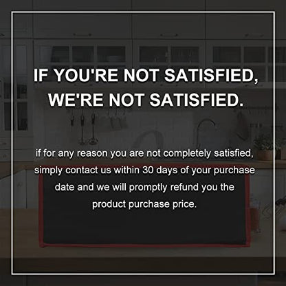 Bodaon Insulated Pizza Delivery Bag, 20" x 20" x 8" Pizza Warmer Bags for Carry Hot, Insulated Food Delivery Bag, Insulated Grocery Bags, Black with Red Edge, 1-Pack | Pizza Warmer Bags for Carry Hot Food, Insulated Food Delivery Bag, Grocery Shopping Bag