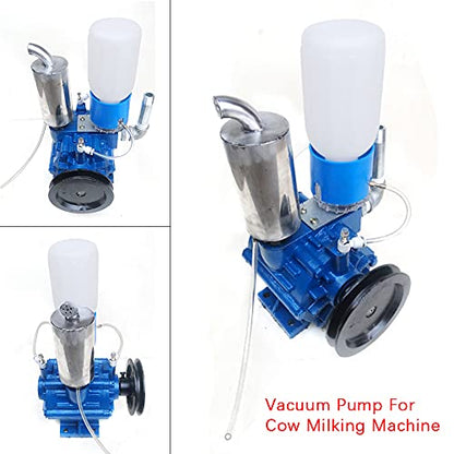 250L/min Goat Milking Machine, Portable Milking Vacuum Pump Cow Milking Machine Vacuum Pump Livestock Milking Equipment for The Mechanized Milking of Dairy Households