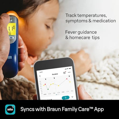 Braun ThermoScan 7+ Connect Digital Ear Thermometer for Kids - style: ThermoScan 7+ Connect