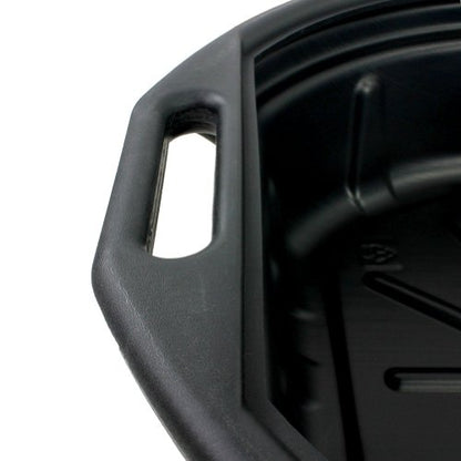 Capri Tools CP21021 Portable Oil Drain Pan, Anti-Freeze, Black - color: Black
