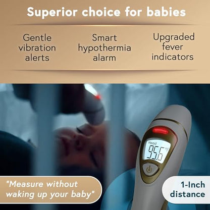 iProven Ear Thermometer with Non-Touch Forehead Function, Superior Accuracy
