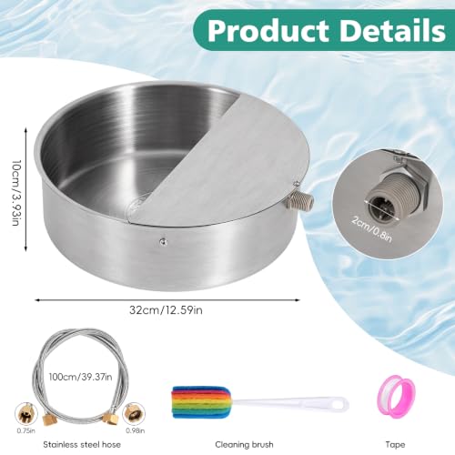 Automatic Dog Water Bowl with Float Valve
