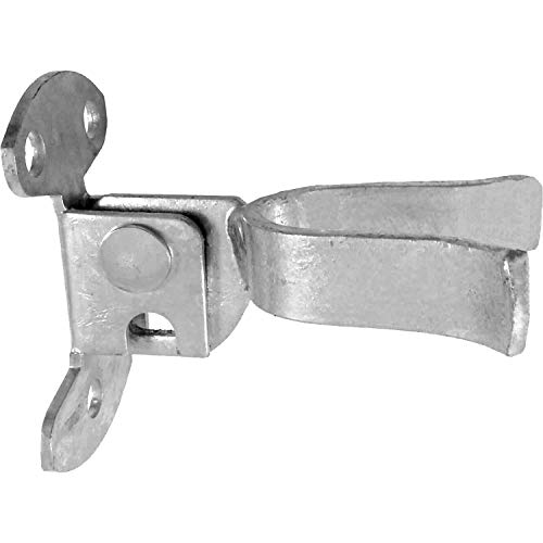 Jake Sales Wall Mount (Flat Back) Fork Gate Latch - Use for 2-3/8inches (2-1/2Gate Frames, Easily Mounts to Wooden Gate Post or Wall with Screws or Lag Bolts - Gate Latch Hardware
