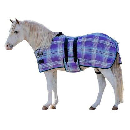 Mini Textilene Fly Sheet, Full Belly Wrap, 54 in, Lavender Mint - size: 87"