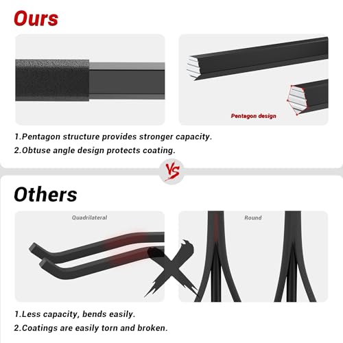 Ultrawall Garage Storage Hooks, Heavy Duty Steel Tool Organizer