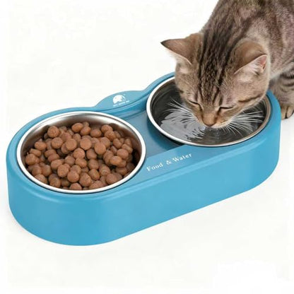 Heated Water Bowl for Dog & Cat, Outdoor Heated Dog Bowl Provides Drinkable Water & Food in Winter, Heated Pet Bowl for Outside, Smart Thermal-Dish for Rabbit, Chicken, Duck, Squirrel (110 OZ) - size: 110 OZ