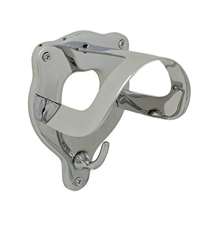 Brass Bridle Rack (Chrome) - color: Chrome