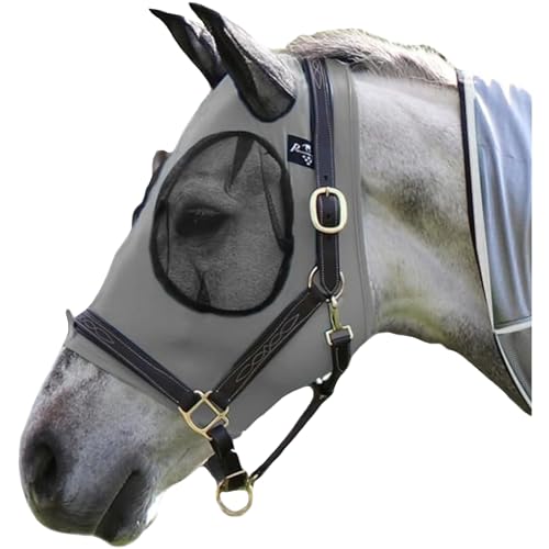 Professional's Choice Comfort Fit Fly Mask | Charcoal - color: Charcoal, size: Small/Cob