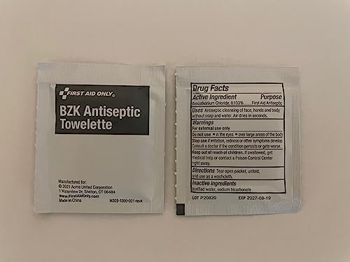 First Aid Kit Refill for 10 People, 59 Count, Package may vary