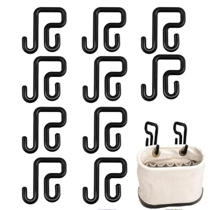 CNQLIS 10Pc 3" Lineman Bucket Hooks – 40lb for Aerial Baskets - size: 3 Inch