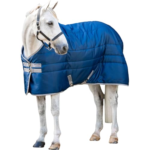 Horseware® Amigo® Ripstop Insulator Stable 50g - Navy/Titanium Grey, 75 inches - color: Navy/Titanium Grey, size: 75 inches