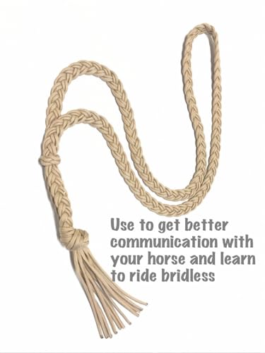 neck rope horse tack bridleless riding