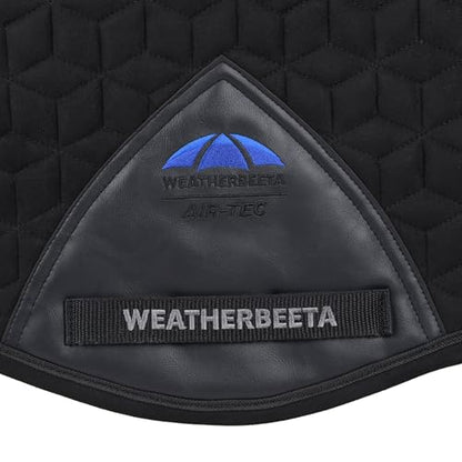 WeatherBeeta Suede Elite Air-Tec All Purpose Saddle Pad - color: Black
