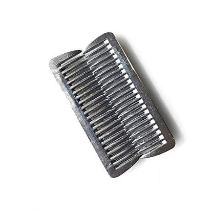 3PCS Stainless Metal Pulling Combs Horse Mane Tail Mini Pocket Combs 4013 …