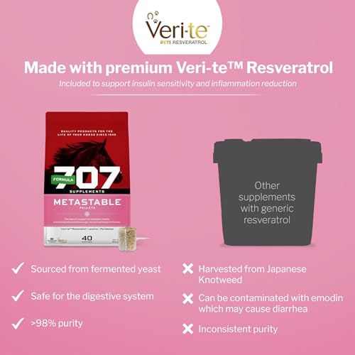 Formula 707 MetaStable Pellets for Horses, 5 lb, 40 Servings