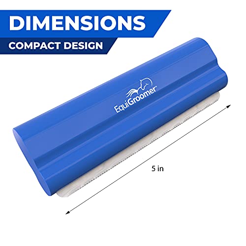 EquiGroomer 5-Inch Undercoat Deshedding Brush for Dogs & Cats, Blue - color: Blue, size: 5 Inch