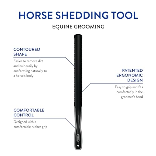 Wahl Professional Animal Equine Shedding Tool, 858714, Black