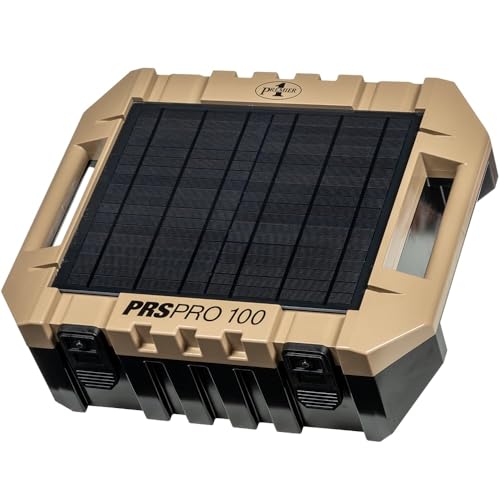 Premier 1 PRS Pro 100 Solar Fence Energizer - 1.0 Joule Output (Tan) - color: Tan