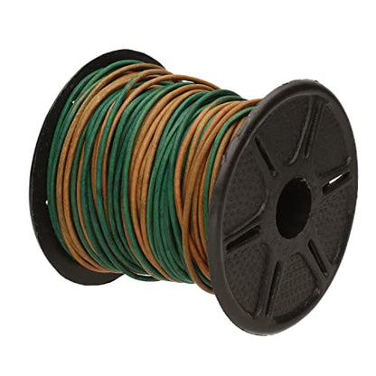 The Beadsmith Leather Cord – Gypsy Dyed Berol – 1mm Spool – 25 Yards/22.86 Meters – Indian Leather Thong Ideal for Braiding, Beading, Necklaces, Fine Lacing, Hair Accessories & DIY Jewelry Making - size: 1mm, style: Gypsy Dyed Berol – 25 Yards