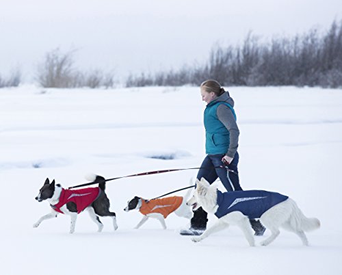 RC Pet Products 65708002L Cascade Jacket Fleece Lined Water Resistant Dog Coat, Size 8, Red - color: Red, size: 8 Long