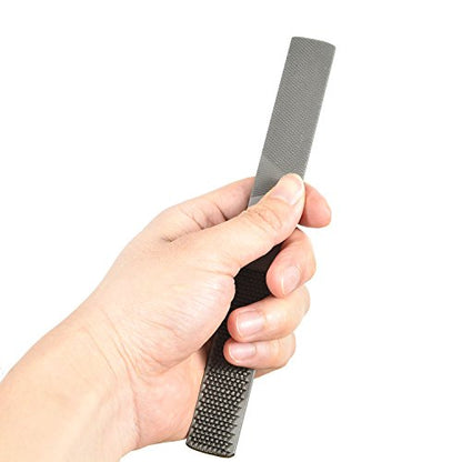 4 Way Wood Rasp File Carbon Hand File and Round Rasp Half Round Flat & Needle Files