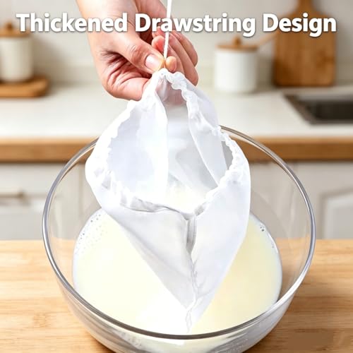 Reusable Ultra Fine Mesh Strainer Bag, 2Pcs Multi-Use