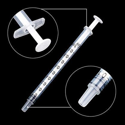 Frienda 20 Packs Syringes Without Needles,1 Ml - size: 1 ml