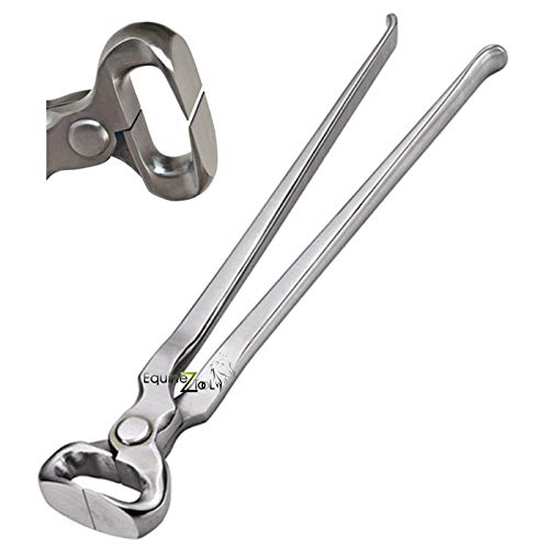 Hoof Nipper Set 12" 14" 15" – Premium Vanadium Steel Farrier Nippers in Dull Finish Professional Hoof Trimming Tools for Horses