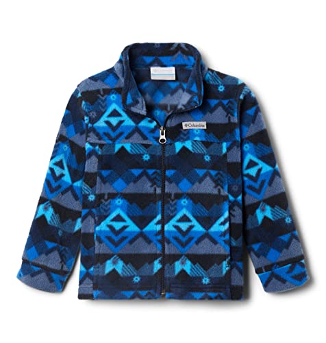 Columbia Kids Zing Iii Fleece - color: Collegiate Navy Checkpoint, size: Large
