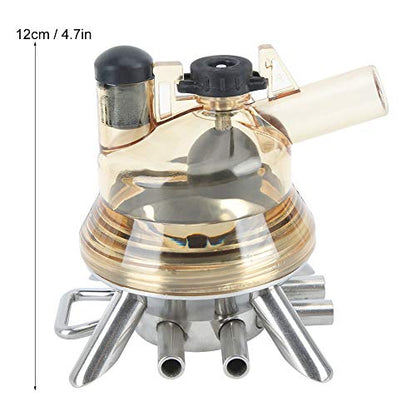 160cc Milking Claw, Stainless Steel Milk Collector Tool with Straight Buckle and Closed Valve, for Sheep and Cattle Milking Machine