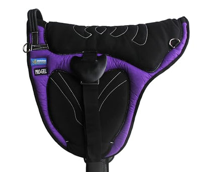 CHALLENGER Western Trail Neoprene Padded Bareback Saddle Pad Cinch 39203 - color: Purple