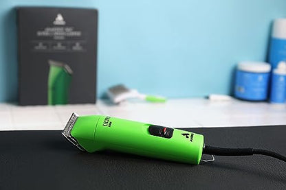 Andis Professional UltraEdge Super 2-Speed Detachable Blade Dog/Pet Clipper - color: Green, size: 1 Count (Pack of 1)