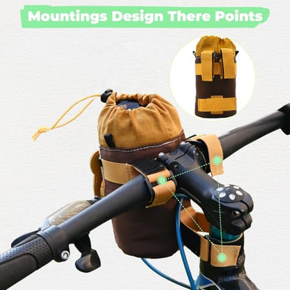 Cute Animals Bike Water Bottle Holder with Shoulder Straps, Universal Cycling Bicycle Drink Cup Cage for Kid's, Cruiser, Scooter, MTB, Road Bike (Bear) - color: Bear