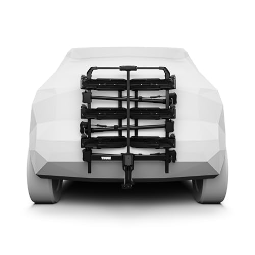 Thule Outpace 3 Bike Hitch Rack, 2" & 1.25" Hitch, 110lb Capacity - size: 3 bike