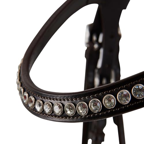 Acavallo Poesia Bridle Headstall Calfskin, Full Size, Dark Brown