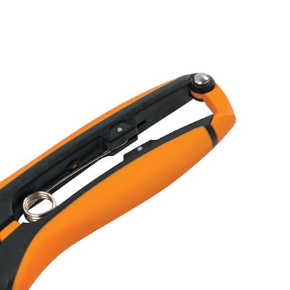 Fiskars 6" Curved Micro-Tip Pruning Snips, Garden Scissors For Tight Spaces | Take-Apart Design, For Intricate Trimming & Shaping, Steel Blades with Easy Action Spring, SoftGrip Handles, Sheath Included - style: Curved Snips