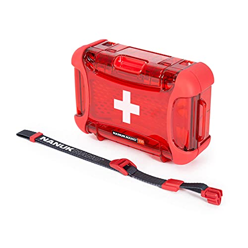 Nanuk Large Nano First Aid Case, Red, (330-FSA9)