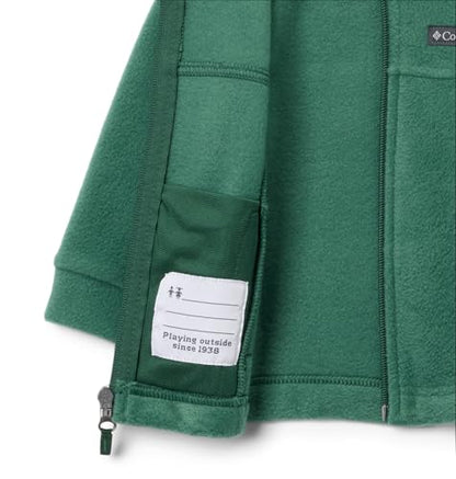 Columbia Youth Steens Mountain II Fleece Jacket - color: Rain Forest, size: 3-6 Months