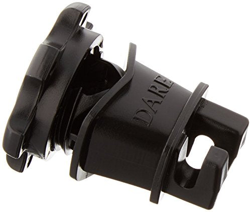 Dare WESTERN-RP-25 B 25CT Rnd Post Insulator, Black