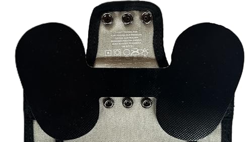 DOWN UNDER OUTDOORS 2 Medium-Large Chicken Saddles (Insulated Light Gray) - color: Insulated Light Grey