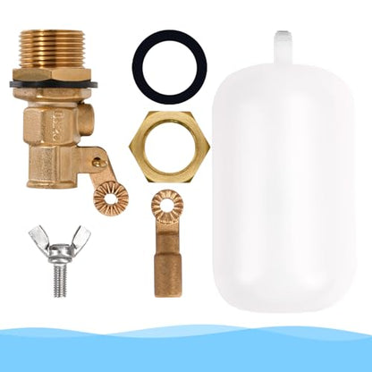 1/2 Inch Float Valve, Water Level Control Auto Fill Valve