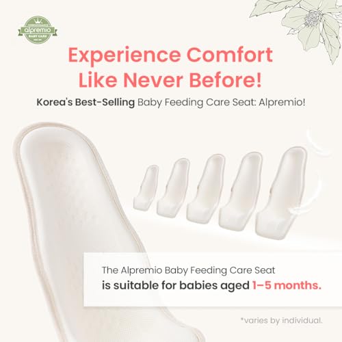 Feeding Support Seat with Adjustable Stability Strap, Mesh & Organic Cotton, Bottle-Feeding Assist for 1–5 Month Babies