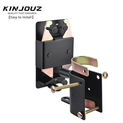 2-Way Farm Gate Latch, Heavy Duty Fence Latch for Metal Tube Gates