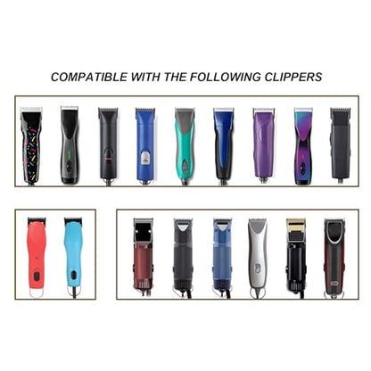 3-3/4 Replacement Blade compatible with Oster Classic 76/Andis dog Clipper - color: SIZE 3-3/4(2 PACK)